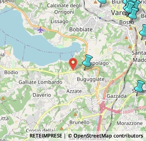 Mappa SP 36, 21022 Azzate VA, Italia (3.70273)
