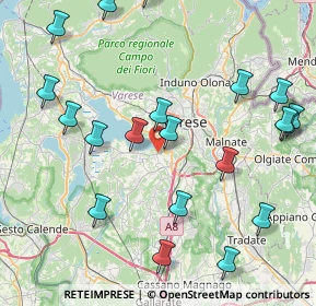 Mappa SP 36, 21022 Azzate VA, Italia (9.7995)