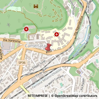 Mappa Via Napoleona,  84, 22100 Como, Como (Lombardia)