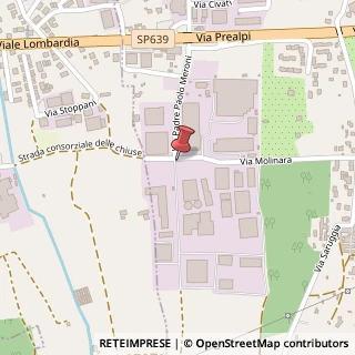 Mappa Via Molinara, 10, 22031 Albavilla, Como (Lombardia)