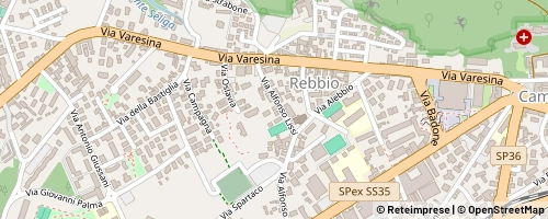 Mappa Como