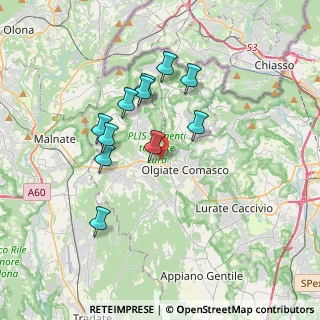 Mappa Via Scaletta, 22077 Olgiate Comasco CO, Italia (3.15273)