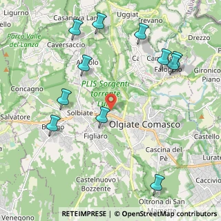 Mappa Via Scaletta, 22077 Olgiate Comasco CO, Italia (2.48818)