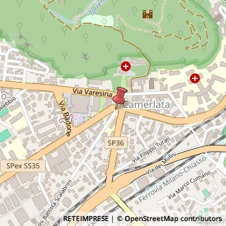 Mappa Via Giovanni Battista Scalabrini, 2, 22100 Como, Como (Lombardia)