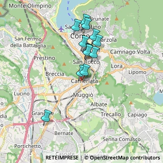 Mappa Camerlata, 22100 Como CO, Italia (1.59769)
