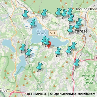 Mappa Via Piave, 21020 Bodio Lomnago VA, Italia (4.58737)