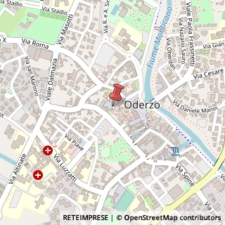 Mappa Calle Opitergium, 14, 31046 Oderzo, Treviso (Veneto)