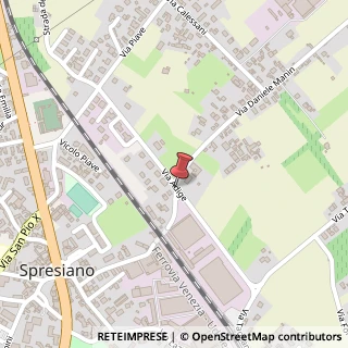 Mappa Via adige 10, 31027 Spresiano, Treviso (Veneto)