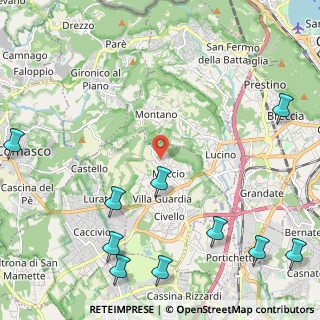 Mappa 22077 Como CO, Italia (3.54923)