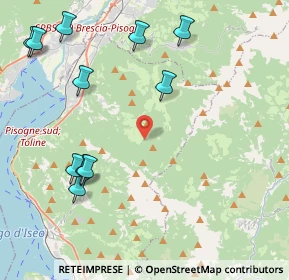 Mappa Localita' Passabocche, 25055 Pisogne BS, Italia (5.11091)