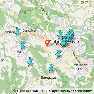 Mappa Via Lomazzo, 22077 Olgiate Comasco CO, Italia (0.97385)