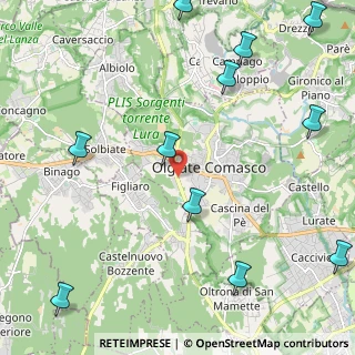 Mappa Via Lomazzo, 22077 Olgiate Comasco CO, Italia (3.00182)