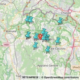 Mappa Via Lomazzo, 22077 Olgiate Comasco CO, Italia (2.59692)