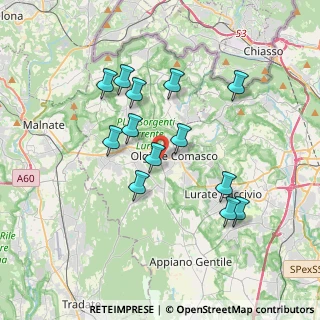 Mappa Via Lomazzo, 22077 Olgiate Comasco CO, Italia (3.32846)