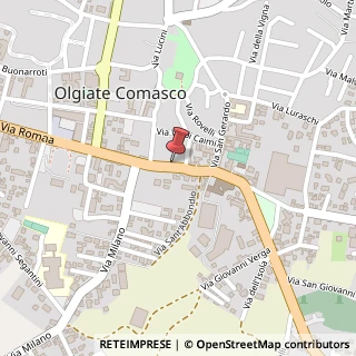 Mappa Via Vittorio Emanuele, 55, 22077 Olgiate Comasco, Como (Lombardia)