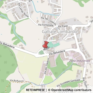 Mappa Via belvedere 24, 21020 Galliate Lombardo, Varese (Lombardia)