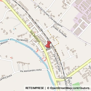 Mappa via Motton, 83, 36061 Bassano del Grappa, Vicenza (Veneto)
