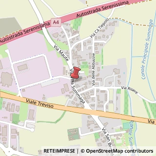 Mappa Via Villa di Summaga, 12A, 30026 Fossalta di Portogruaro, Venezia (Veneto)
