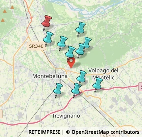 Mappa Via Toronto, 31044 Montebelluna TV, Italia (2.85)
