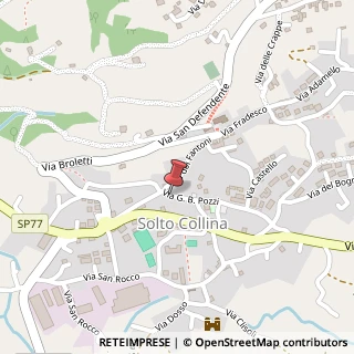 Mappa Via Gian Battista Pozzi, 4, 24060 Solto Collina, Bergamo (Lombardia)