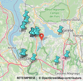 Mappa Via Malpaga, 21020 Ternate VA, Italia (7.24059)