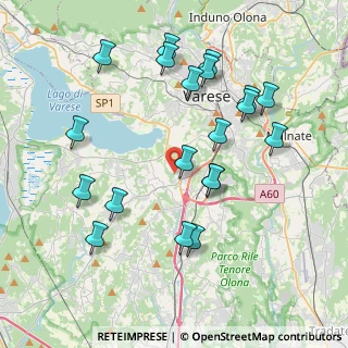 Mappa 21020 Buguggiate VA, Italia (4.089)