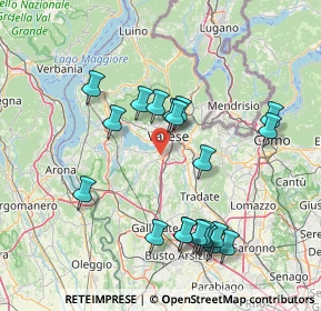 Mappa 21020 Buguggiate VA, Italia (15.512)