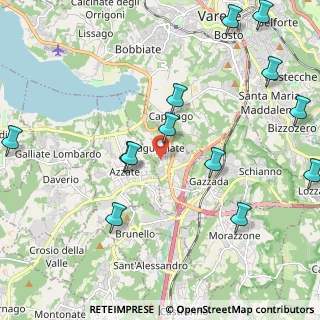 Mappa 21020 Buguggiate VA, Italia (2.57538)