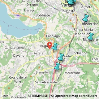 Mappa 21020 Buguggiate VA, Italia (3.57438)
