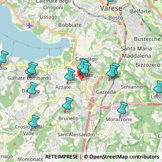 Mappa 21020 Buguggiate VA, Italia (2.272)