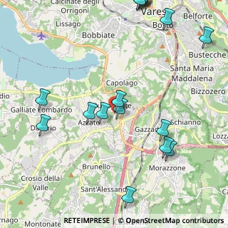 Mappa 21020 Buguggiate VA, Italia (2.71765)