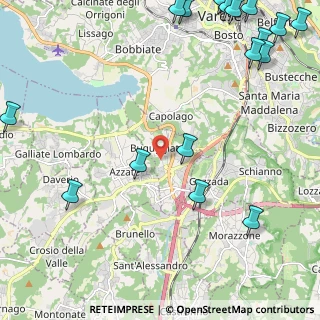 Mappa 21020 Buguggiate VA, Italia (3.492)