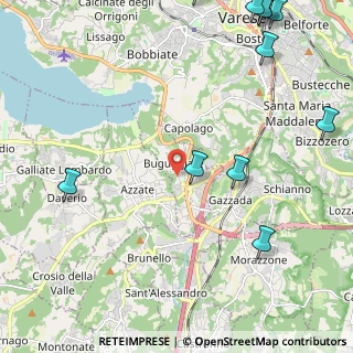 Mappa 21020 Buguggiate VA, Italia (3.18)