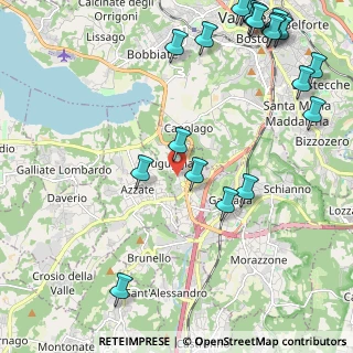 Mappa 21020 Buguggiate VA, Italia (2.9805)