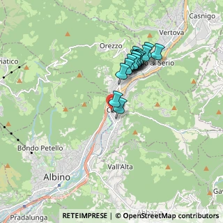 Mappa Via XXV Aprile, 24020 Cene BG, Italia (1.504)