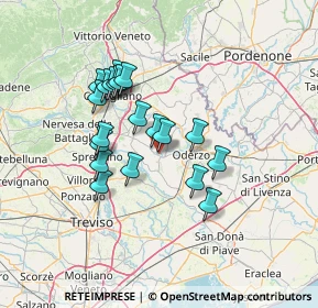 Mappa Via Faè, 31024 Ormelle TV, Italia (11.532)