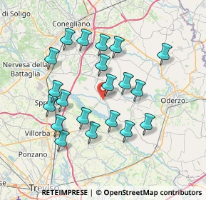Mappa Via Nazario Sauro, 31010 Cimadolmo TV, Italia (6.839)