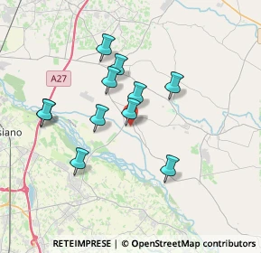 Mappa Via Nazario Sauro, 31010 Cimadolmo TV, Italia (3.11273)