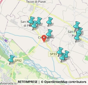 Mappa Via Nazario Sauro, 31010 Cimadolmo TV, Italia (2.11667)