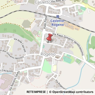 Mappa Via Alessandro Volta,  4, 22036 Rogeno, Lecco (Lombardia)