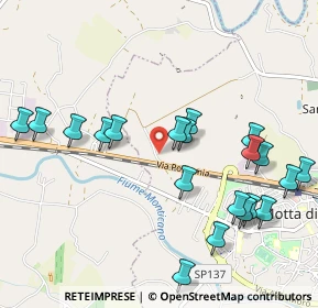 Mappa Via Moletto, 31045 Motta di Livenza TV, Italia (1.116)