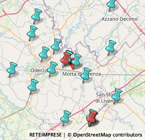 Mappa Via Moletto, 31045 Motta di Livenza TV, Italia (8.5475)