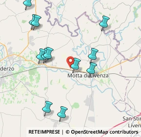 Mappa Via Moletto, 31045 Motta di Livenza TV, Italia (4.26583)