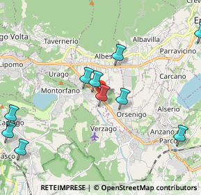 Mappa SS 342, 22030 Montorfano CO (2.51364)