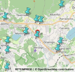 Mappa SS 342, 22030 Montorfano CO (2.75)