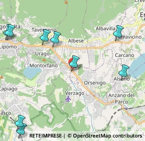 Mappa SS 342, 22030 Montorfano CO (3.17909)