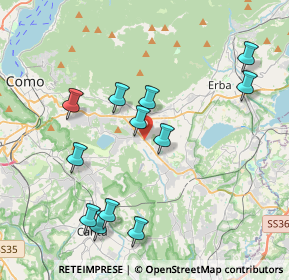 Mappa Via Statale Briantea, 22030 Montorfano CO, Italia (4.03667)