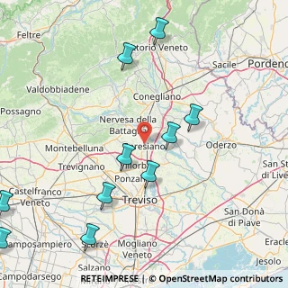Mappa Via Piave, 31027 Spresiano TV, Italia (22.76818)