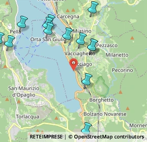 Mappa Via Novara, 28016 Orta San Giulio NO, Italia (2.41077)