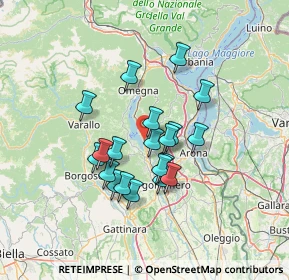 Mappa Via Novara, 28016 Orta San Giulio NO, Italia (10.8675)